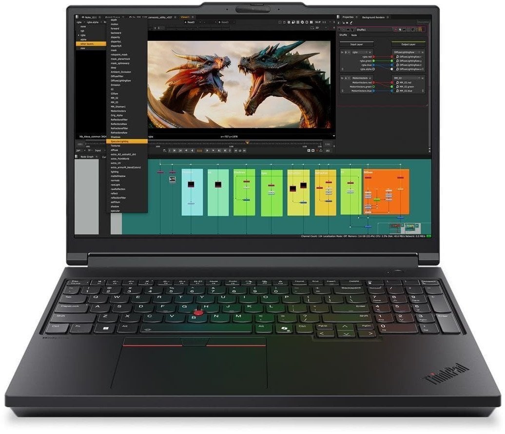 Laptop Lenovo P16 G3 Ultra 7 265HX / 64 GB / 1 TB / W11 Pro / RTX PRO 2000 (21RQ000BMH)