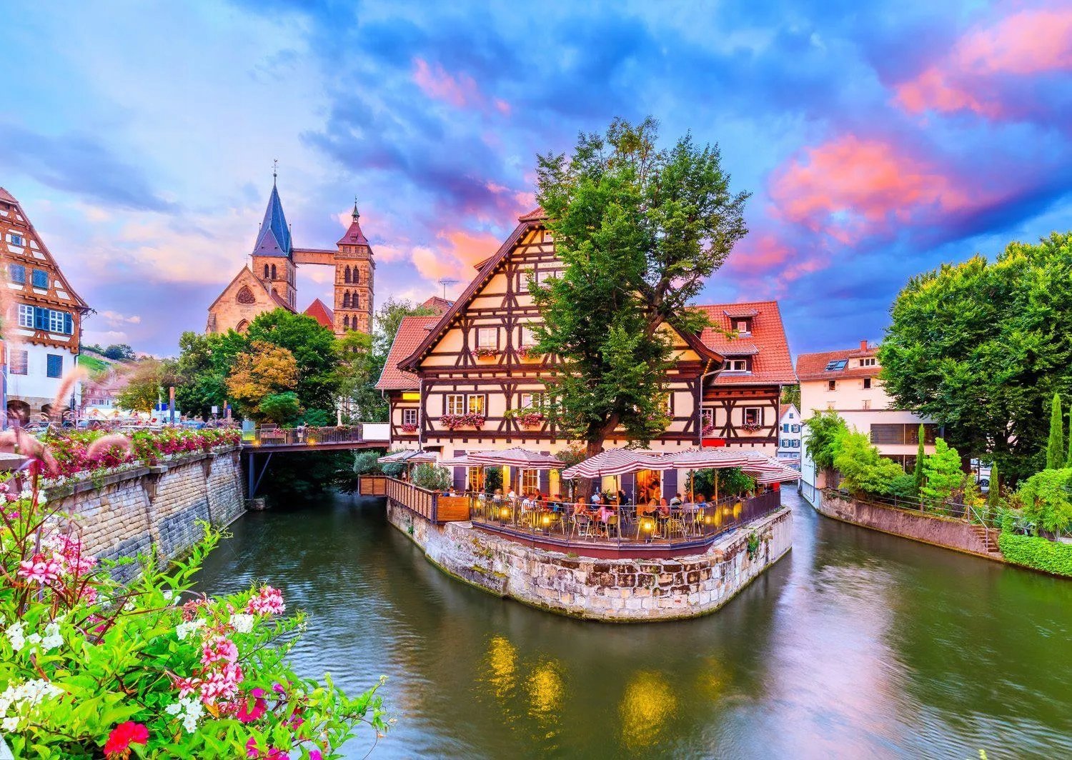 Ravensburger Puzzle 1000 Esslingen am Necker, Niemcy