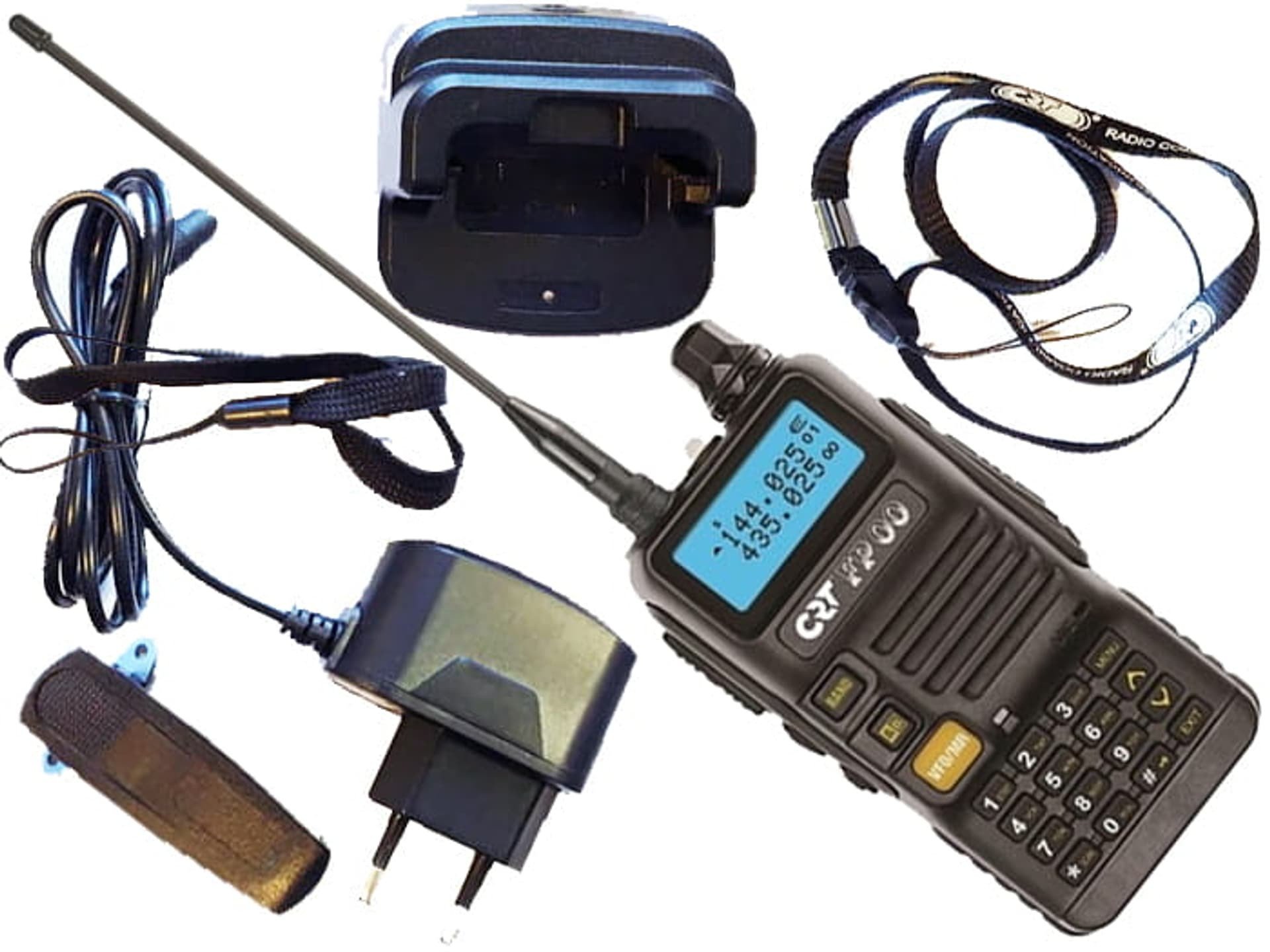 Radiotelefon VHF UHF CRT-FP-00 dual band