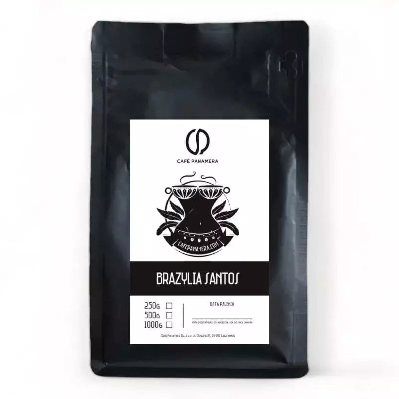Kawa ziarnista Cafe Panamera Brazylia Santos 250 g