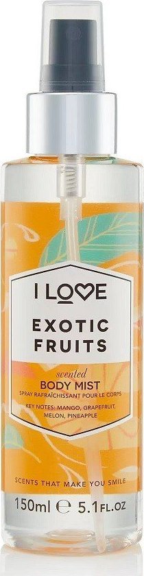 I LOVE_Scented Body Mist odświeżająca mgiełka do ciała Exotic Fruits 150ml