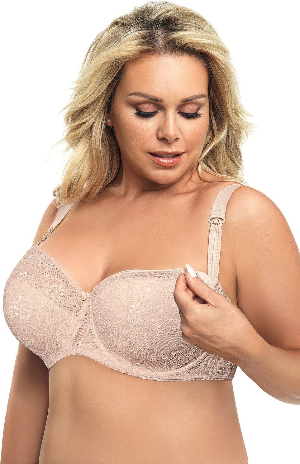 Gorsenia Biustonosz do karmienia GORSENIA MK14 MEY beż 95G