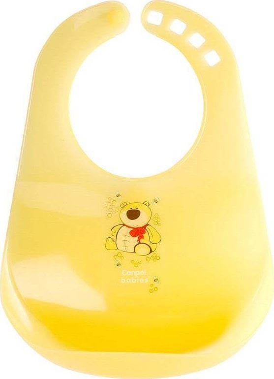 Canpol Śliniak plastikowy z kieszonką