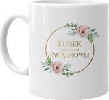 Koszulkowy Kubek najlepszej świadkowej - kubek z nadrukiem