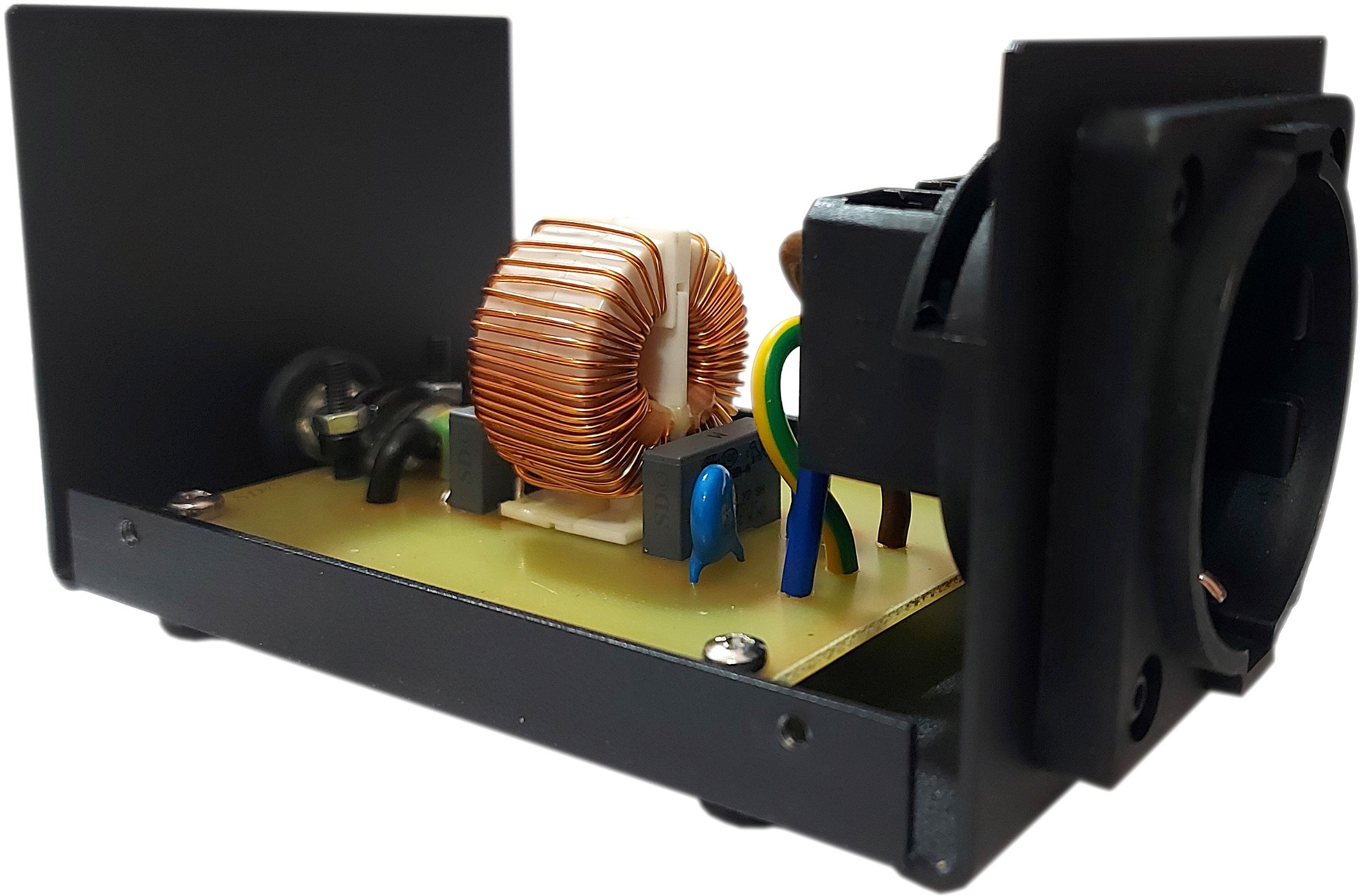 Tomanek TAP1 - jednogniazdowy filtr sieci zasilającej / listwa