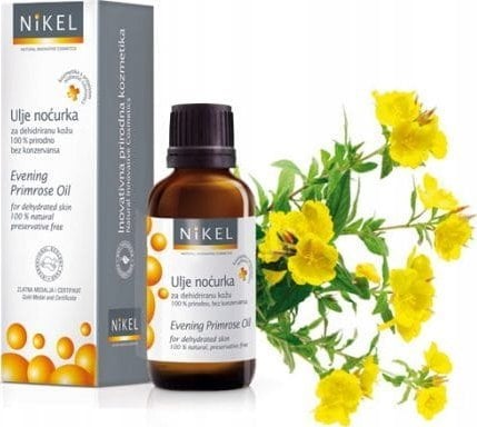 Nikel NIKEL, Olejek z nasion Wiesiołka do skóry przesuszonej, 30ml