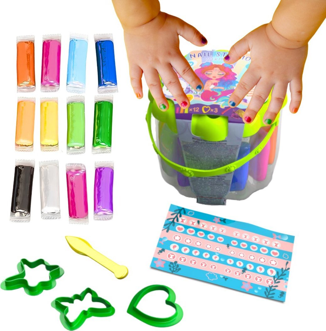 Z. kreat. z ciastolina Studio Paznok Syrenka 41150