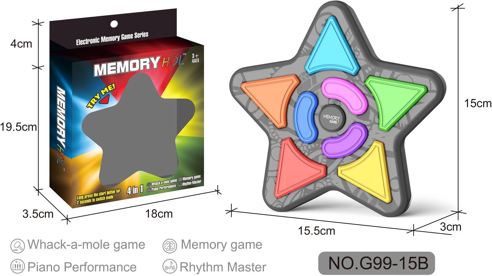 Gra Memory Gwiazda EDUKAMP