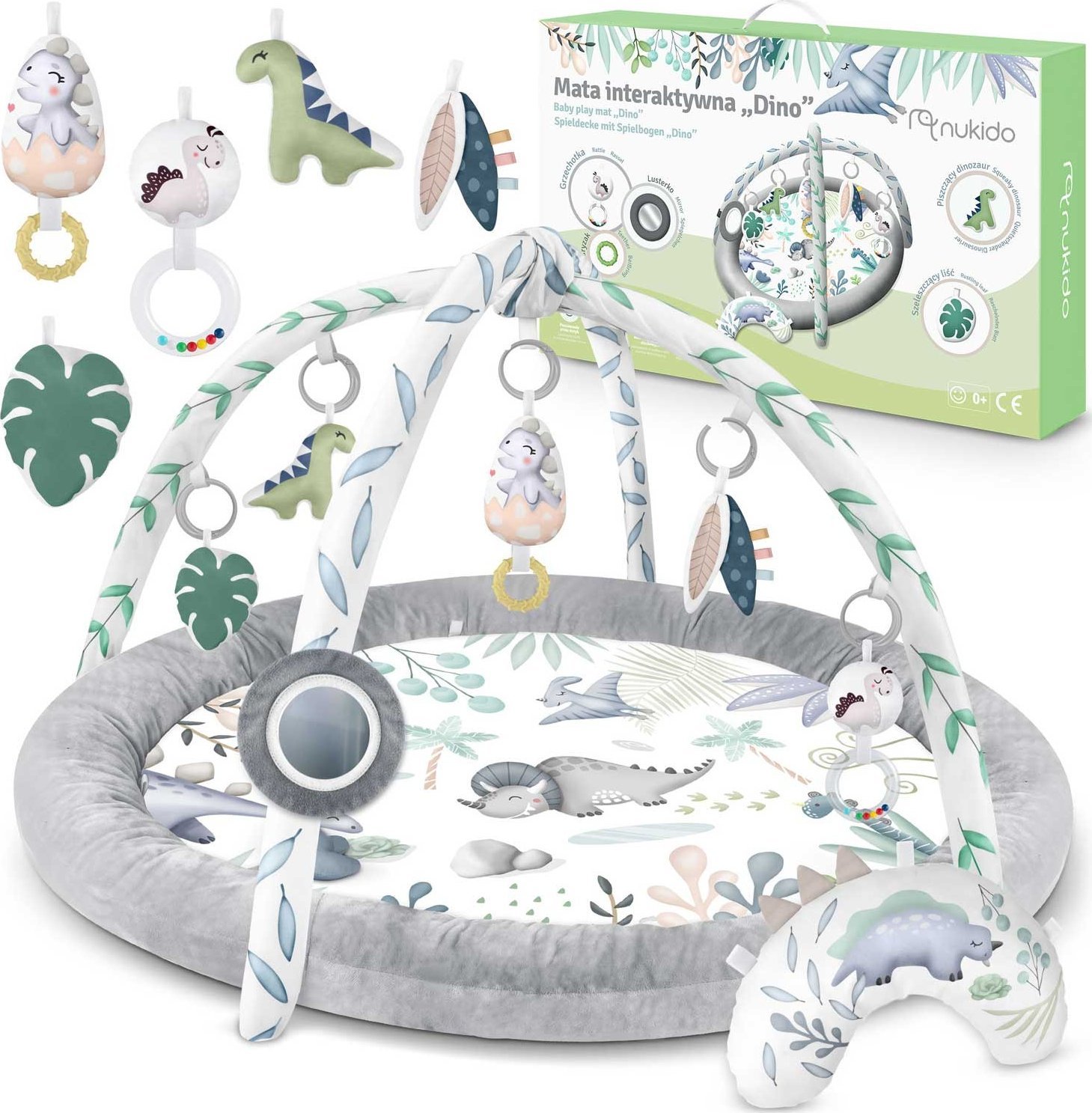 Triton Mata edukacyjna interaktywna Dino Nukido