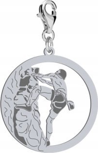 Radziszewska Jewellery Srebrny Charms Wspinaczka górska DEDYKACJA GR