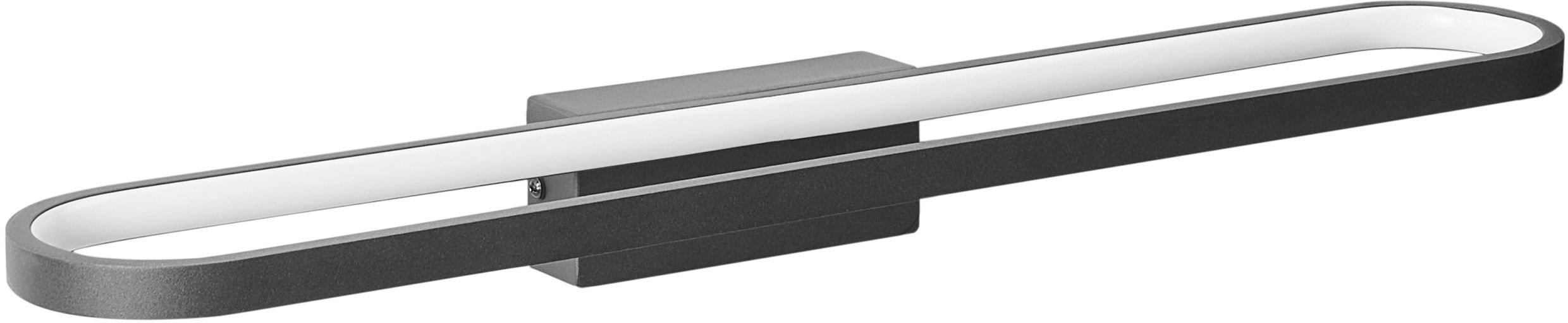 Kinkiet LED obrazowy/łazienkowy MIDOU Metal Czarny