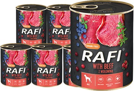Dolina Noteci DOLINA NOTECI Rafi z wołowiną 6x800g
