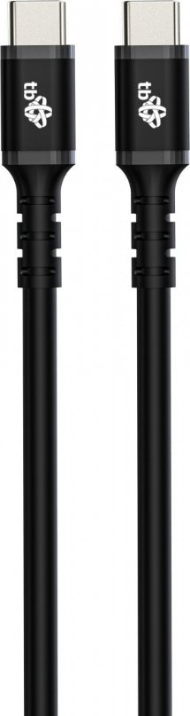 Kabel USB TB Print USB-C - USB-C 1 m Czarny (AKTBXKUCC2SI10B)