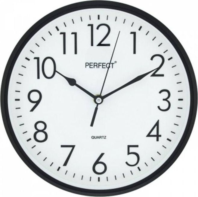 Perfect Zegar ścienny Perfect FX-5742 Black 25,5 cm
