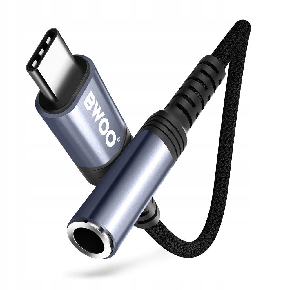 Adapter wtyk USB typ C - gniazdo jack 3,5mm BZ-47