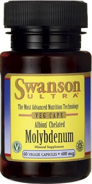 Swanson Swanson - Chelat Molibdenu, 400mcg, 60 vkaps