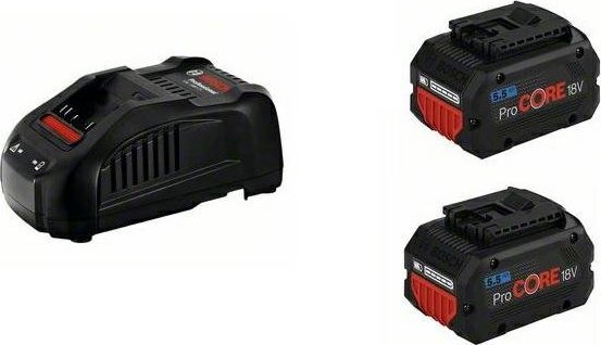 Bosch Bosch ProCORE Akku-Kit 18V 5,5 Ah + GAL 1880 CV