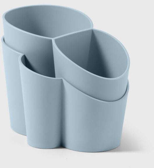 GOCCIOLO Pojemnik na sztućce niebieski