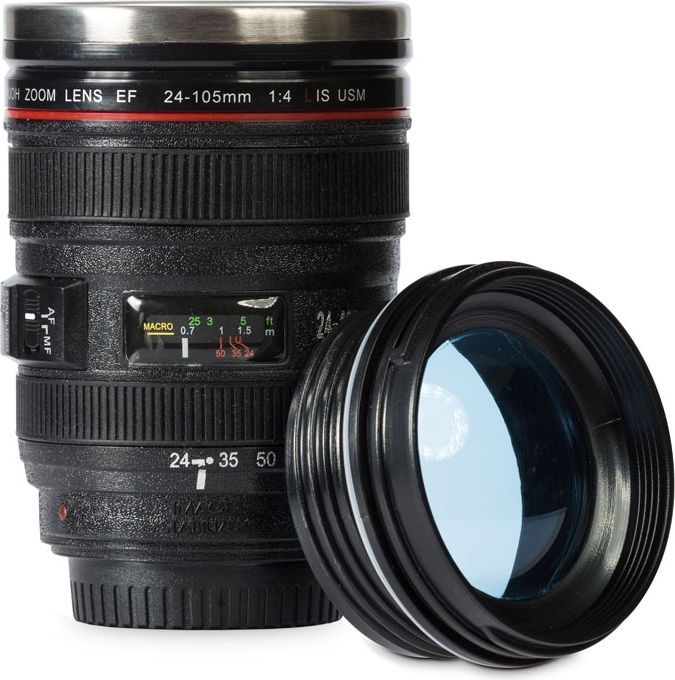 Froster Kubek z pokrywką Obiektyw 350ml