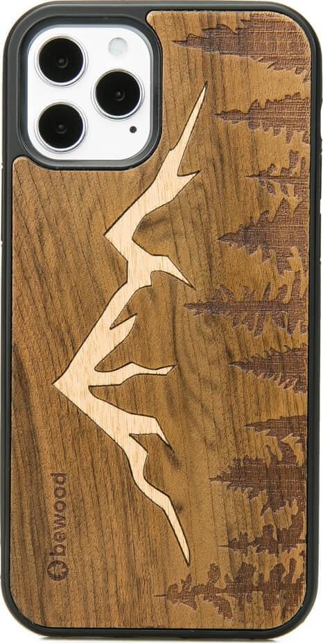 BeWood Drewniane Etui iPhone 12 / 12 Pro GÓRY IMBUIA