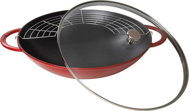 Patelnia STAUB wok Emaliowana 37cm