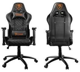 Fotel gamingowy Cobra DRACO CRF191 Black