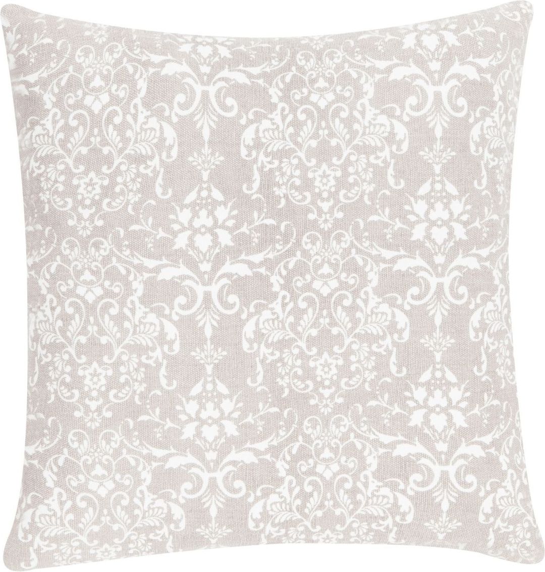D2 Design Poduszka Stonewash Ornament 50x50 cm kremowa