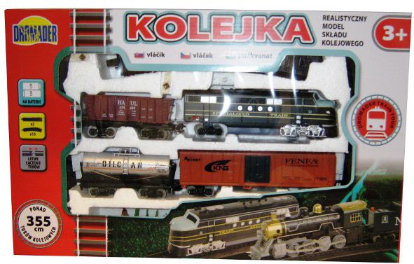 Dromader DROMADER Kolejka Średnia 355 cm3 wagony - 00508