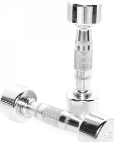 Toorx ‎‎Hantle MC-2 chromowane 2 x 2 kg