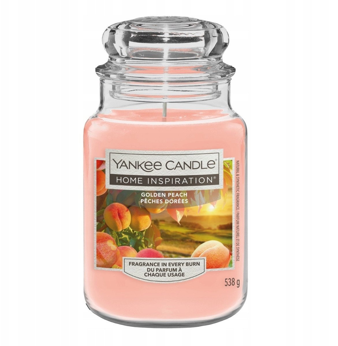 Yankee Candle Home Inspiration Golden Peach Świeca Duża 538g