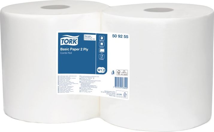 Tork Tork - Czyściwo w roli do podstawowych zadań, białe - 184 m