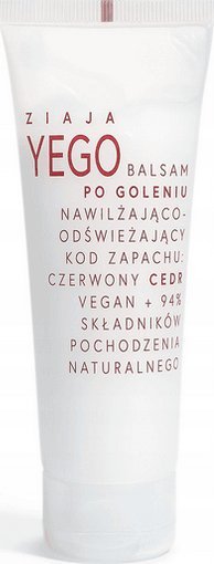 Ziaja ZIAJA_Yego nawilżająco-odświeżający balsam po goleniu Czerwony Cedr 80ml