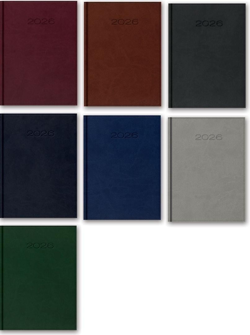 Kalendarz 2026 dzienny B5 Vivella MIX