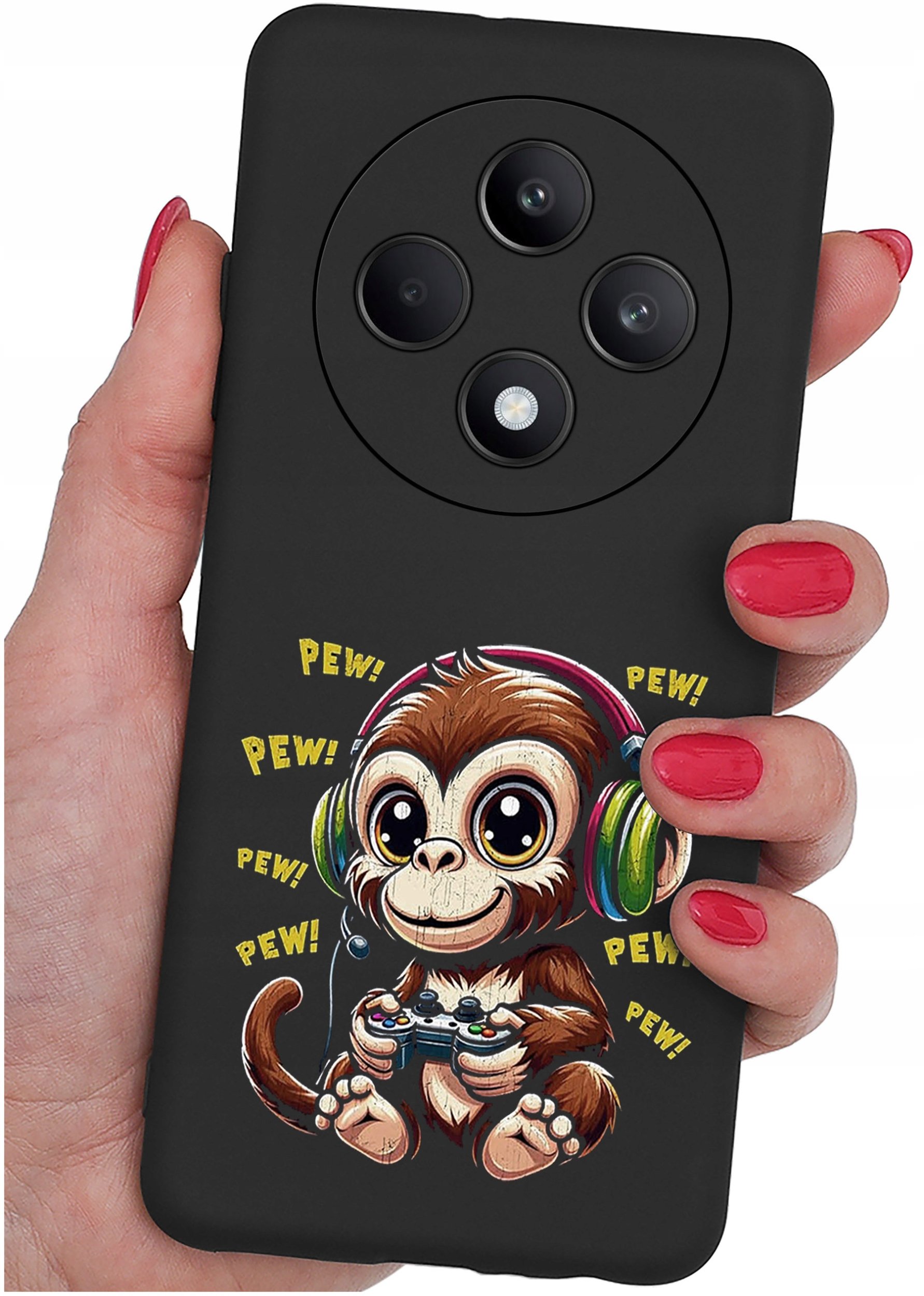 Etui do Oppo Reno 12 F 5G | 12 FS 5G WZORY |SILIKONOWE MATT CASE + SZKŁO 9H