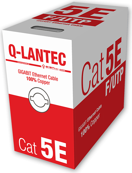 Alantec Kabel FTP kat.5e PVC 4PR Eca 305m - 10 lat gwarancji (KIF5PVC305NC)