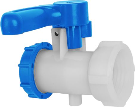 Bradas Zawór motylkowy IBC GW S60x6 z wylotem GZ S60x6 6362