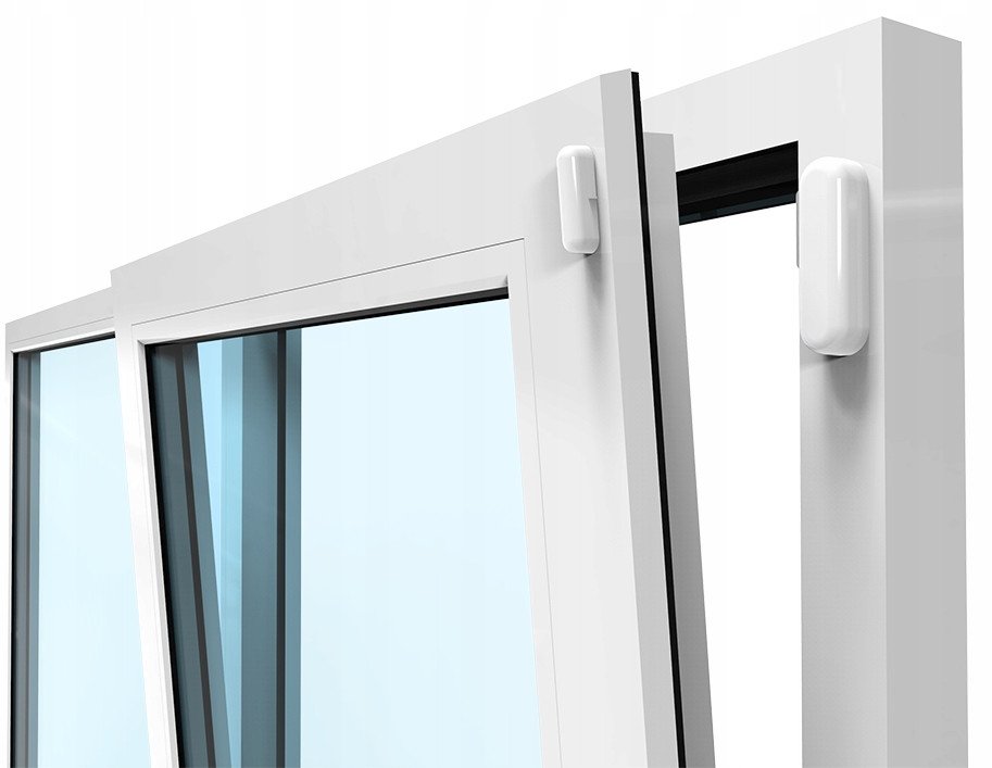 Bezprzewodowy czujnik otwarcia okna brąz C-2N Tech Sterowniki