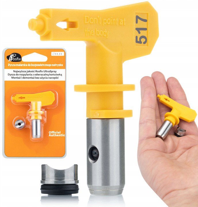 PISTOLET DO MALOWANIA AGREGAT +DYSZA 517+PRZEBIJAK