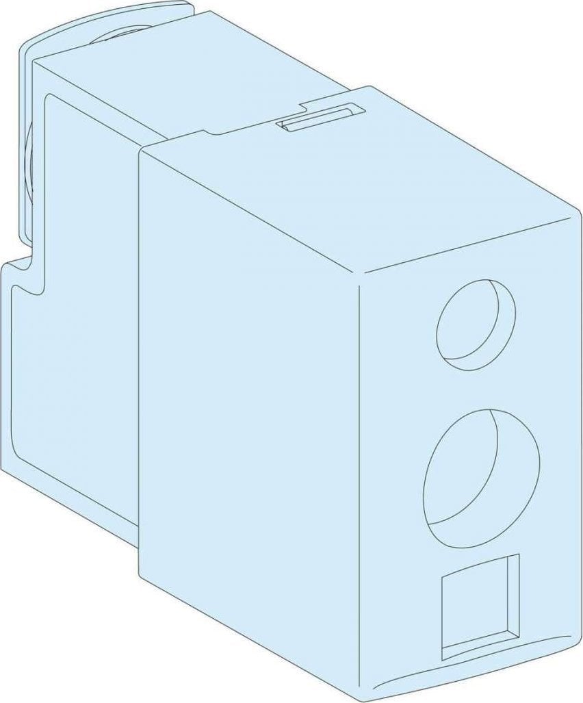 Schneider Electric 12 blokoów odpływowych do POWERCLIP 16mm2 LVS04152