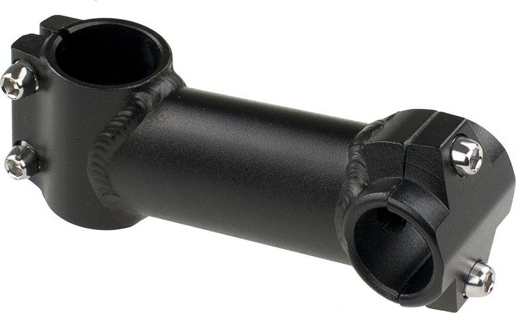 Wspornik kierownicy ahead 1-1-8x 25,4x100mm czarny matt Uniwersalny