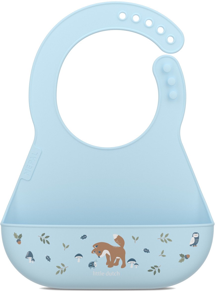 ŚLINIAK SILIKONOWY Z KIESZONKĄ MIO FOREST FRIENDS 108034565408