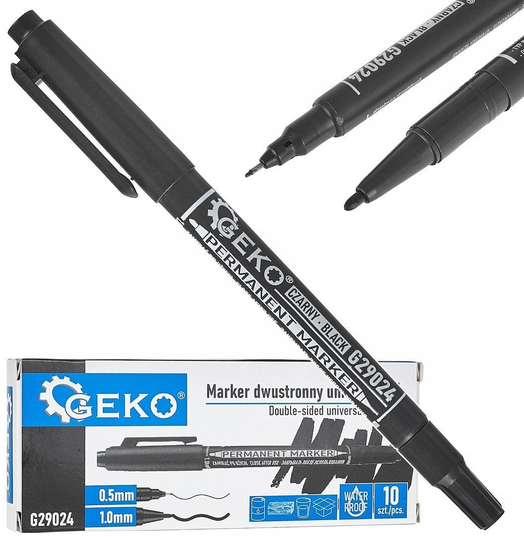Marker dwustronny wodoodporny uniwersalny (10/240)