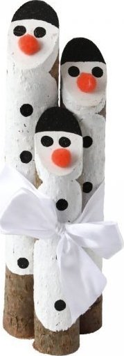 Dekoracja świąteczna Wnuk bałwan