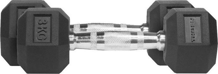 Thorn+Fit ‎‎Hantle Hex gumowane 2 x 3 kg