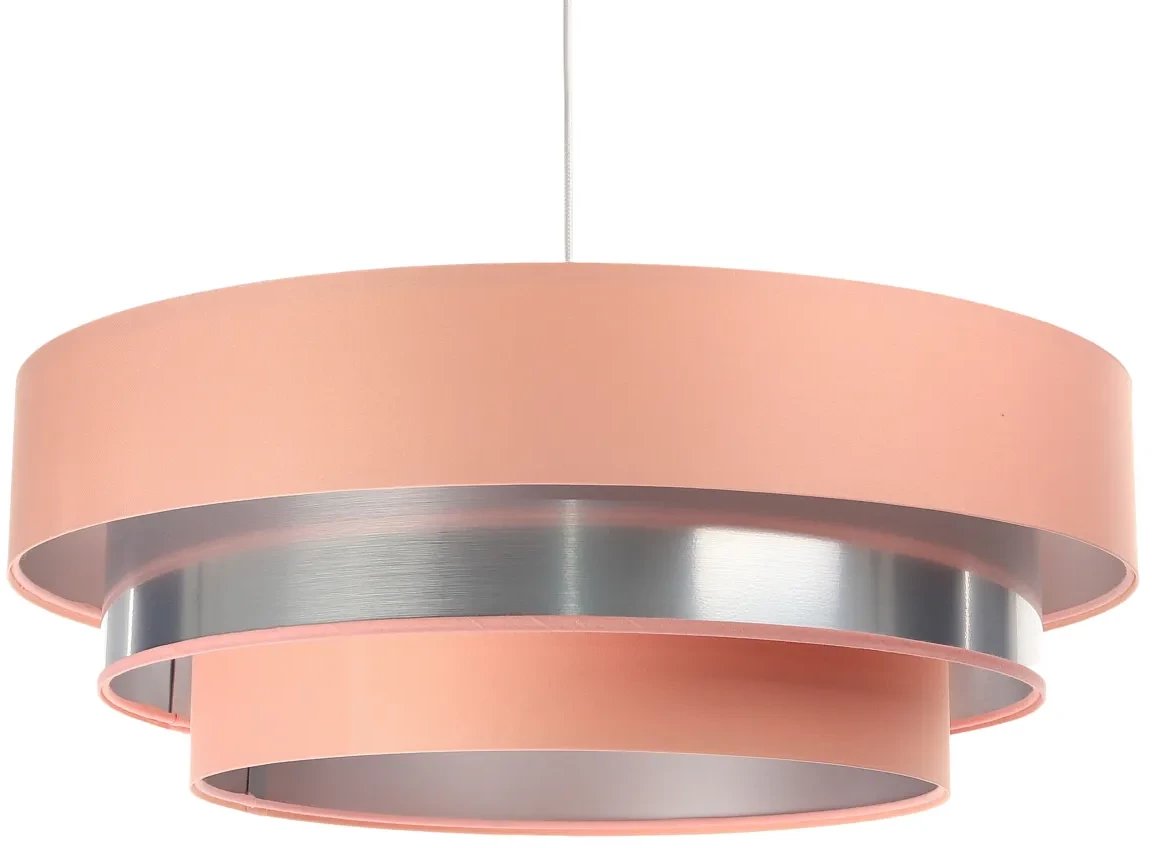 Lampa wisząca TRIO MIX różowa/srebrna BPS KONCEPT