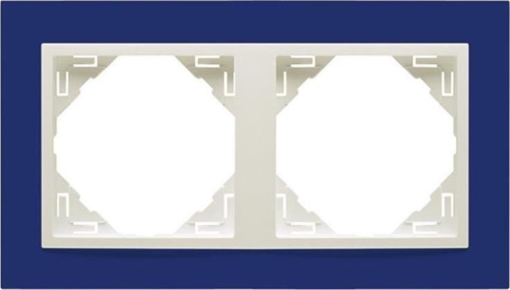 Efapel EFAPEL ANIMATO RAMKA 2-KROTNA NIEBIESKI LODOWY 90920 TZG