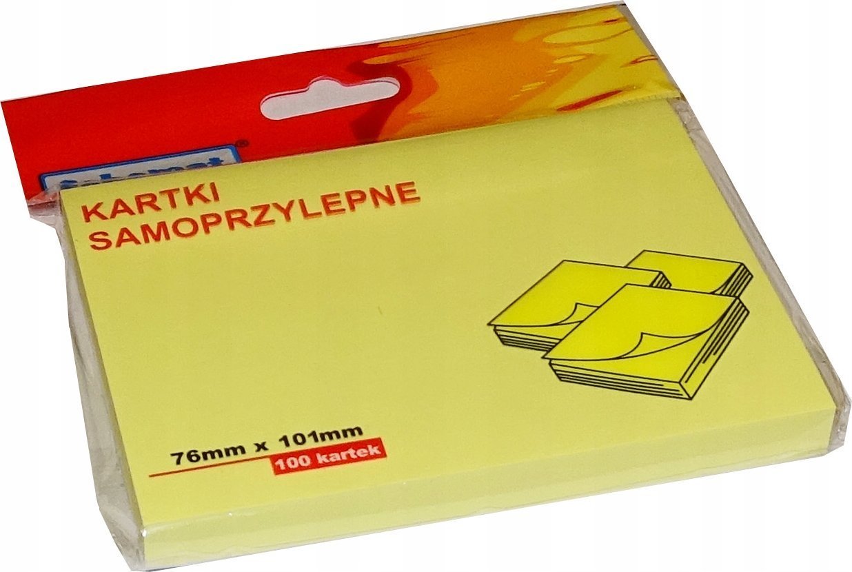 Post-it Karteczki samoprzylepne 76x101mm 100szt