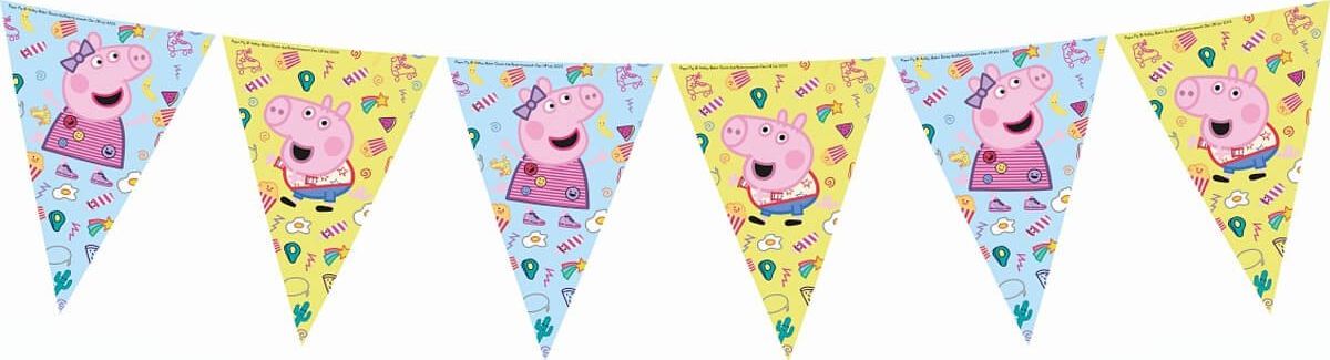 PROCOS Baner flagi Świnka Peppa - 230 cm - 1 szt. uniwersalny