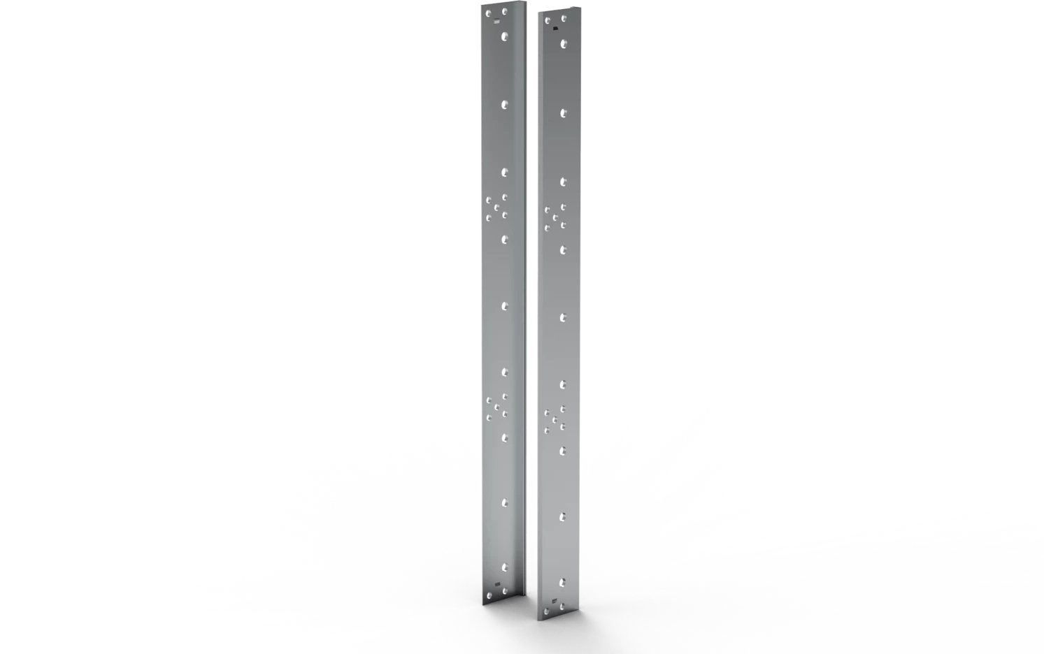 SCHROFF EuropacPRO narożnik tylny do uszczelki EMC ze stali nierdzewnej do panelu bocznego, 9 HU