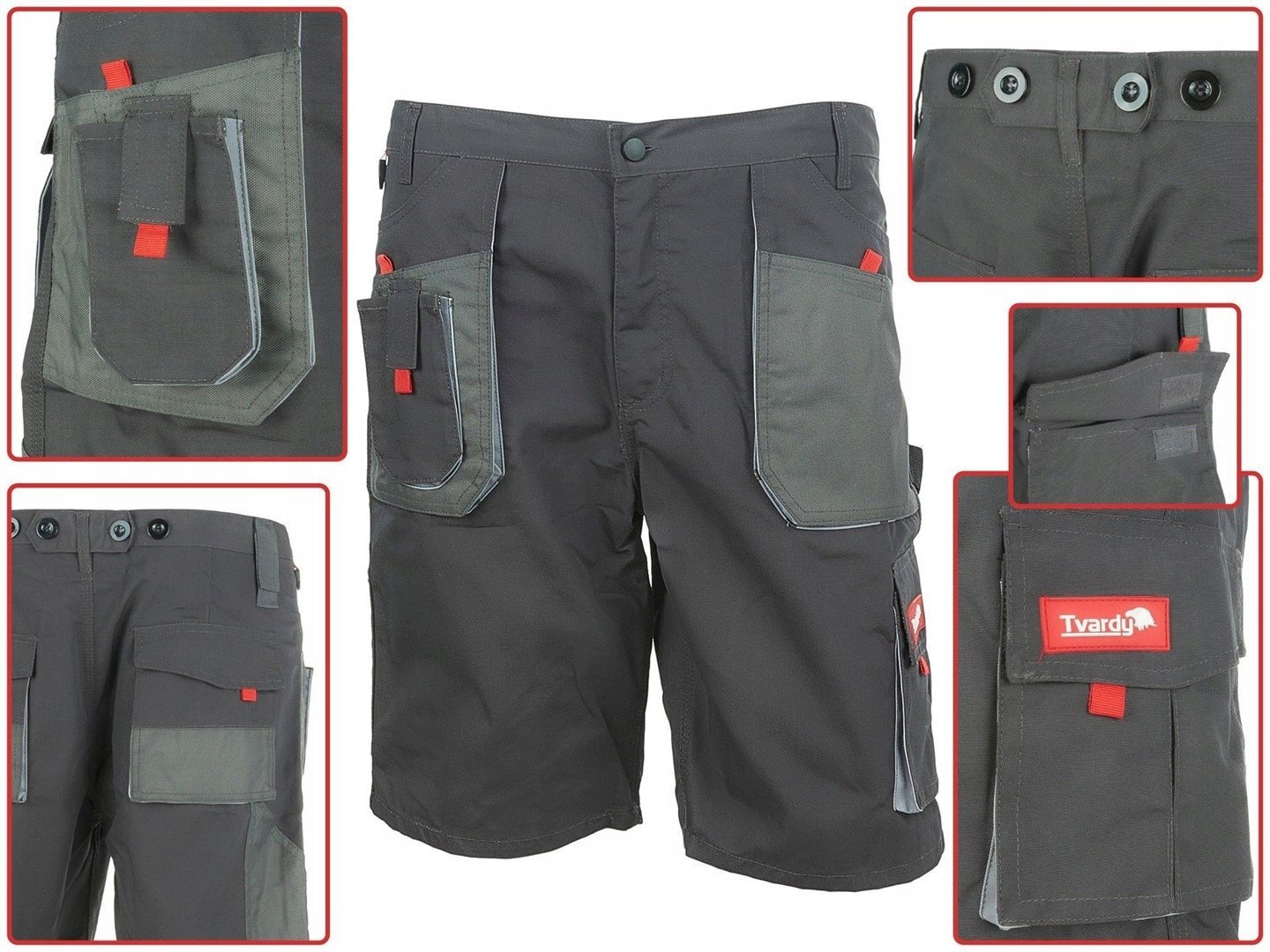 Spodnie robocze krótkie TVARDY rozmiar S (10)